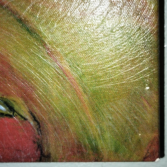 Vibrant Hibiscus ll 30 x 30 Signed Ghislaine Wall Art - Picture 16 of 16